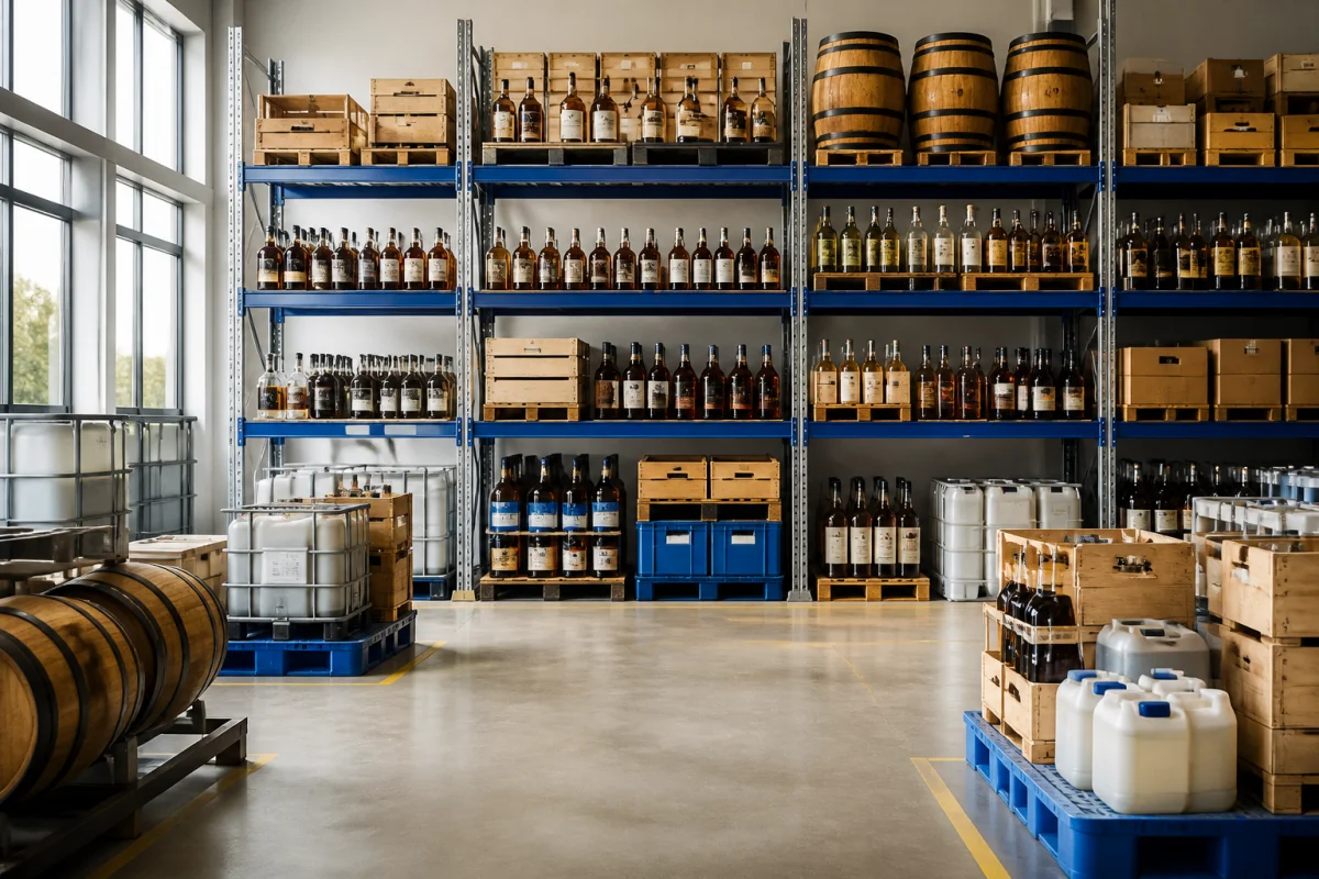 Guide du stockage d’alcools pour professionnels